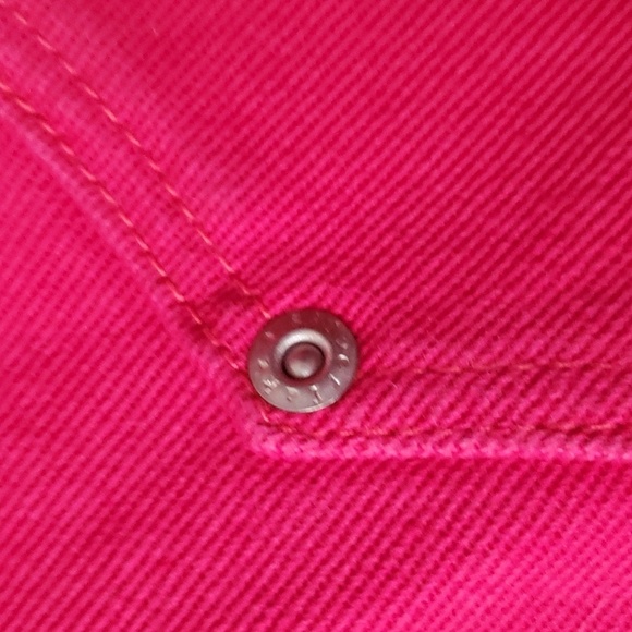 VTG Wrangler Silver Lake red bareback jeans 11/12 x 34 (have been hemmed) - Picture 4 of 12